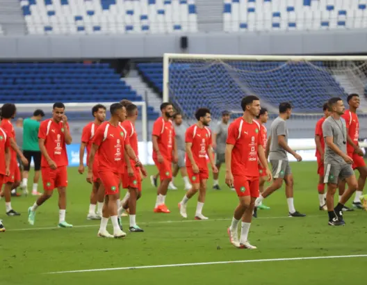 المنتخب المغربي يضع آخر اللمسات قبل مواجهة مالي وديا بملعب طنجة