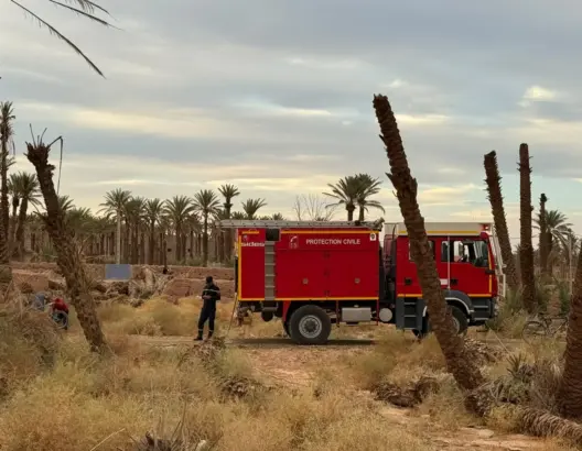هو الرابع في أقل من أسبوع .. حريق يرفع منسوب القلق بواحة زاكورة