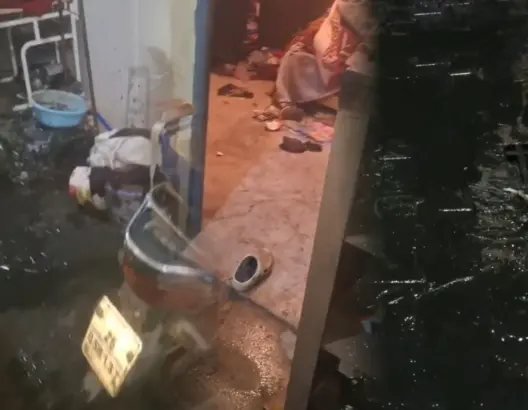 مراكش.. مياه الأمطار والصرف الصحي تغمر منازل بدوار تكانة بتسلطانت