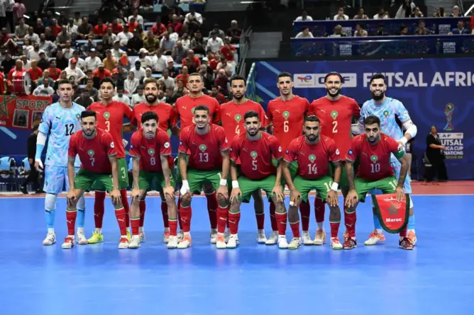 المنتخب المغربي للفوتسال يكتسح زامبيا بسباعية ويضمن التأهل إلى نصف النهائي