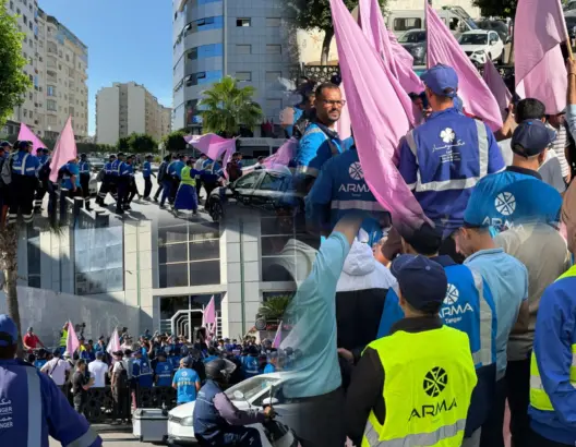 طرد عمال والتضييق على نقابيين يشعل احتجاجات قطاع النظافة بطنجة وسط تهديد بالإضراب