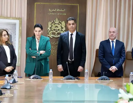 المنصوري تسلّم مهام وزارة التعمير لبلفقيه والسعدي