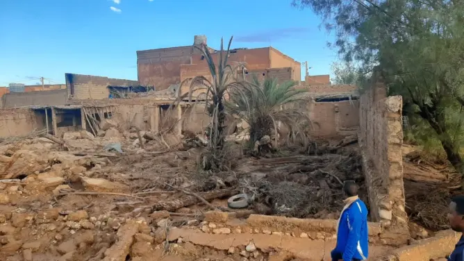 الرشيدية.. فيضانات تلحق أضرارا بنحو 15 منزلا ببني موسي ومطالب بتدخل عاجل(صور)