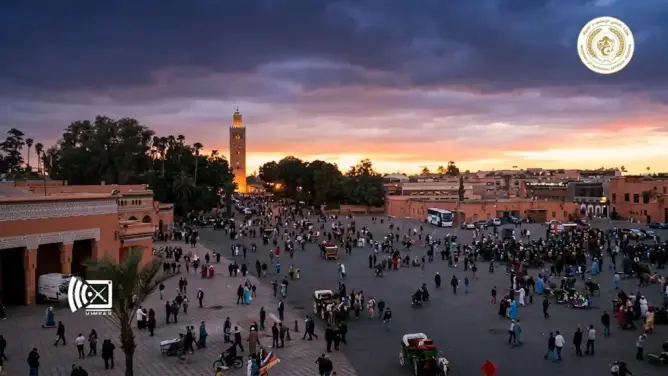 وزارة الدفاع الجزائرية تروج لدورها في “حماية إفريقيا” بصور من جامع الفنا وصومعة الكتبية بمراكش
