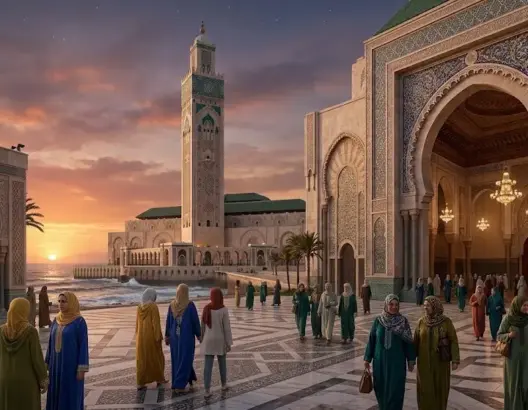 “الأوقاف” ترفع حصة النساء من فضاءات الصلاة بالمساجد إلى 30% بحلول 2027