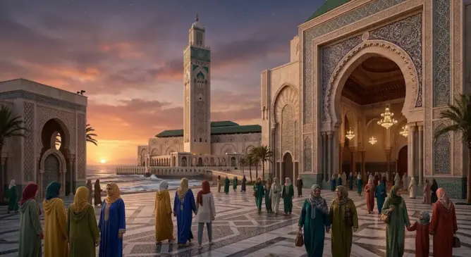 “الأوقاف” ترفع حصة النساء من فضاءات الصلاة بالمساجد إلى 30% بحلول 2027
