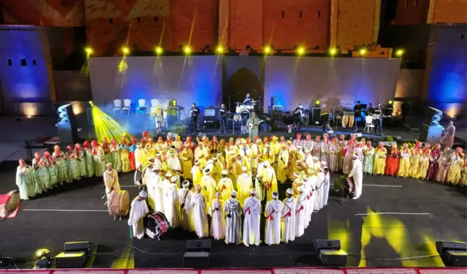 استقطب 80 ألف متفرج.. مهرجان “أحواش” بورزازات يختتم دورته الـ14