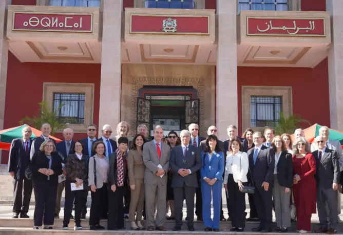 رئيس مجلس النواب يستقبل وفدا عن اللجنة اليهودية الأمريكية ويشيد بعمق الشراكة المغربية-الأمريكية