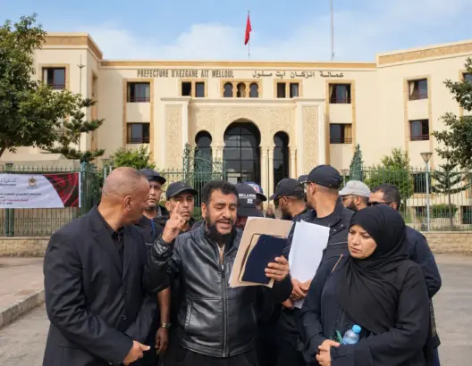 مسيرة إلى الرباط وإضراب عن الطعام.. بائعو الهواتف بإنزكان يصعّدون ضد السلطات