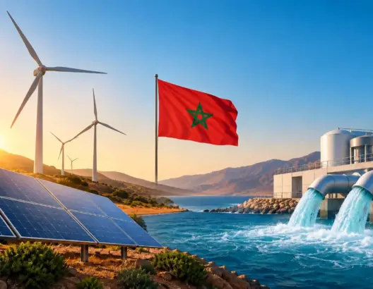 تأمين المياه والطاقة.. المغرب يستهدف 52% من الكهرباء النظيفة و1.8 مليار متر مكعب من المياه المحلاة