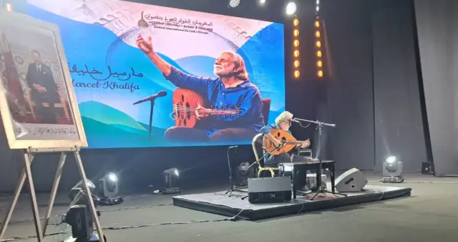 بـ”منتصب القامة أمشي”.. مارسيل خليفة يحول افتتاح مهرجان العود بتطوان إلى لحظة وفاء لشهداء غزة ولبنان
