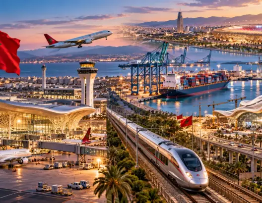 استعدادا للمونديال.. المغرب يضخ أكثر من 180 مليار درهم لتطوير الموانئ والمطارات والسكك الحديدية